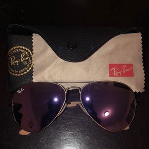 Ray ban large aviator sunglasses